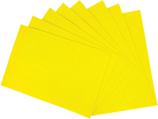 interDRUK Mappe für Papier A4 Gelb 8Stück