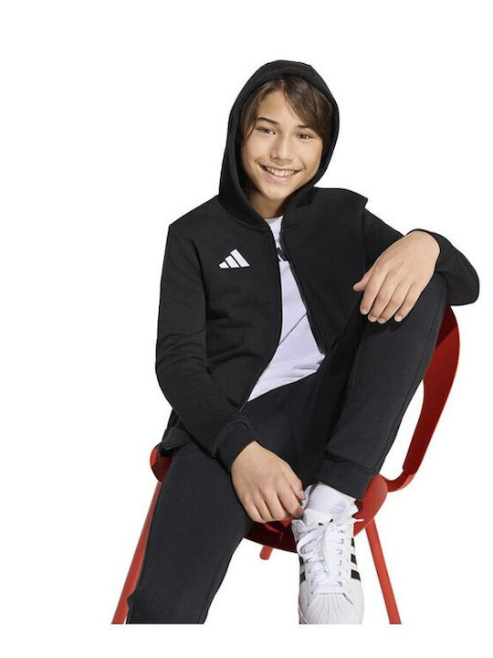 Kids Athletic Hoodie Sweatshirt with Black Hood