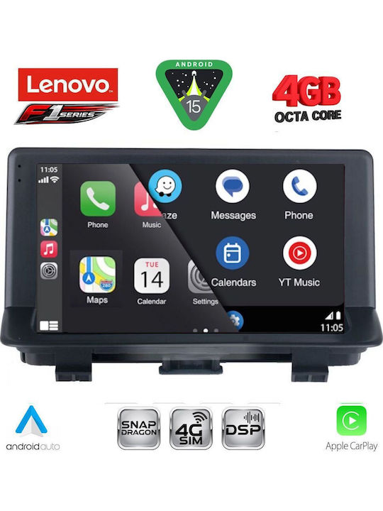 Lenovo Car Audio System for Audi Q3 2012-2018 Bluetooth USB WiFi GPS Apple CarPlay Android Auto with 9" Touch Screen
