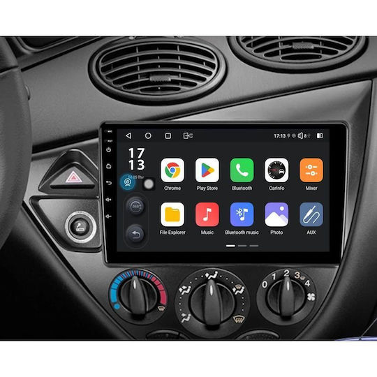Lenovo Ηχοσύστημα Αυτοκινήτου για Ford Focus 1998-2004 (Bluetooth/USB/WiFi/GPS/Apple-Carplay/Android-Auto) με Οθόνη Αφής 9"