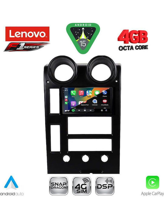 Lenovo Car Audio System Hummer H2 2001-2007 (Bluetooth/USB/WiFi/GPS/Apple CarPlay/Android Auto) with 9" Touch Screen