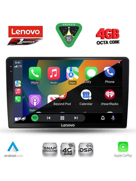 Lenovo Car Audio System for Kia Ceed 2006-2009 Bluetooth USB WiFi GPS Apple CarPlay Android Auto with 9" Touch Screen