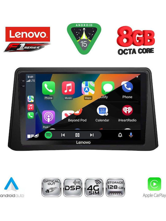 Lenovo Car Audio System for Opel Mokka 2012-2015 Bluetooth USB WiFi GPS Apple CarPlay Android Auto with 9" Touch Screen