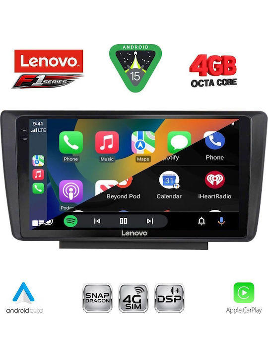 Lenovo Car Audio System for Skoda Octavia 2005-2012 Bluetooth USB WiFi GPS Apple CarPlay Android Auto with 9" Touch Screen