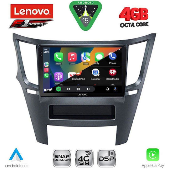 Lenovo Car Audio System for Subaru Legacy / Outback 2009-2014 Bluetooth USB WiFi GPS Apple CarPlay Android Auto with 9" Touch Screen