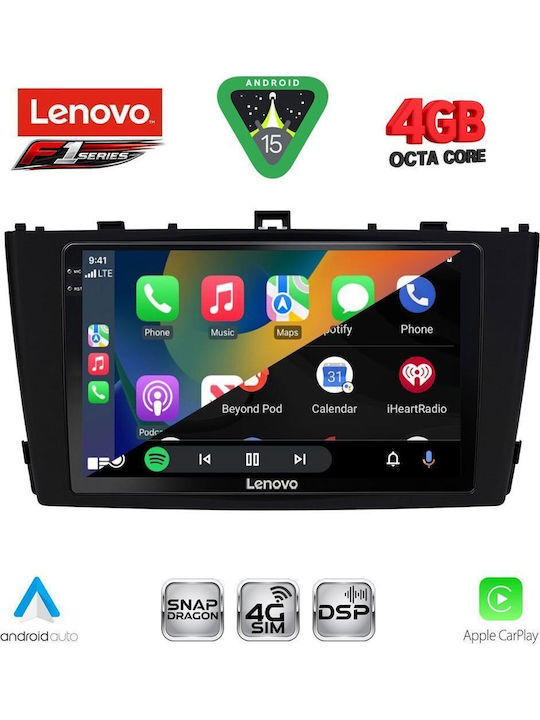 Lenovo Car Audio System for Toyota Avensis 2009-2015 Bluetooth USB WiFi GPS Apple CarPlay Android Auto with 9" Touch Screen