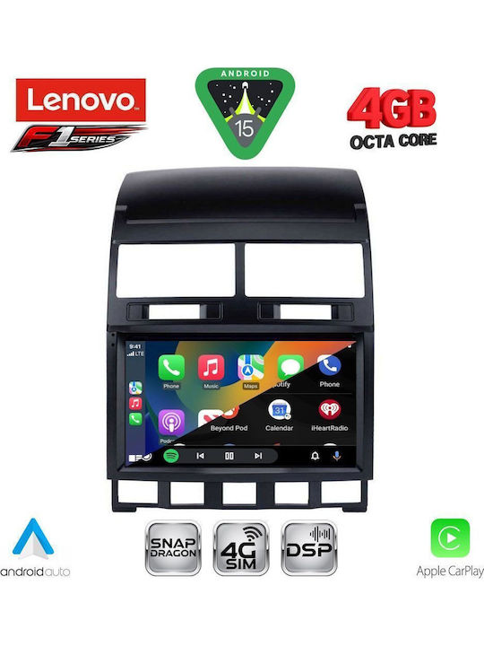 Lenovo Car Audio System for Volkswagen Touareg 2003-2011 (Bluetooth/USB/WiFi/GPS/Apple CarPlay/Android Auto) with 9" Touch Screen