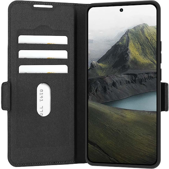 Dbramante1928 Wallet Case Redmi Note 14 5g Oslo Series Card Slots Stand Black
