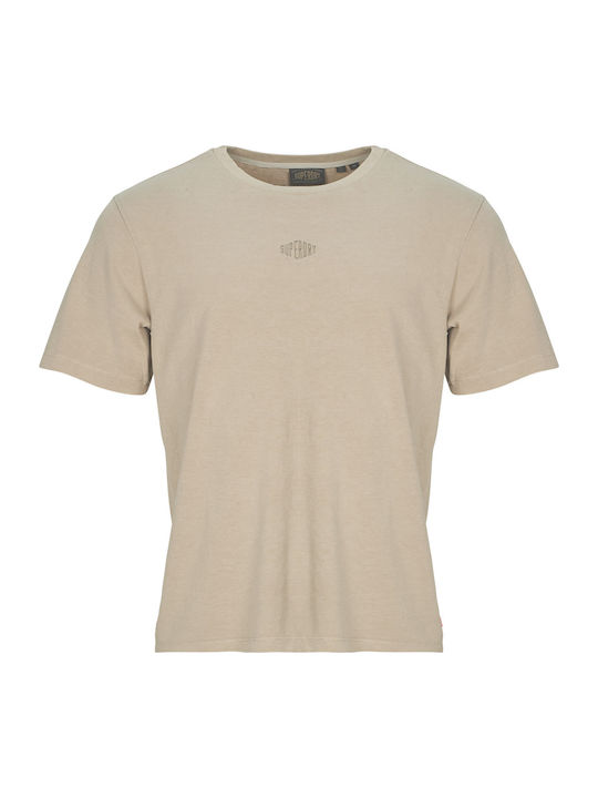 Superdry Logo T-shirt Μπεζ