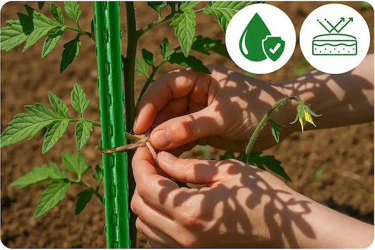 Suporturi Plante 120 Cm Plonos Pl-940 Verde 10 Bucăți