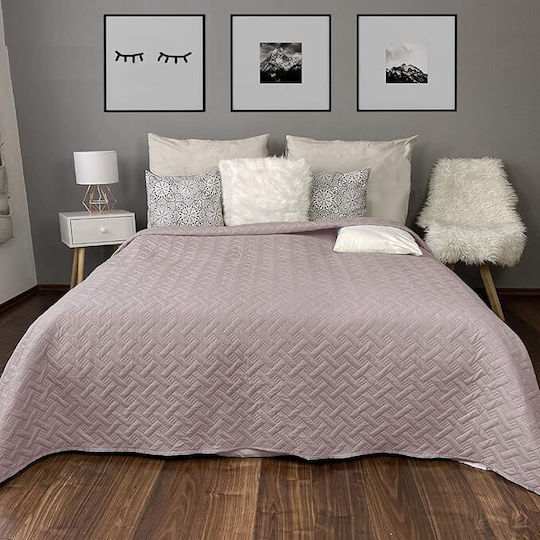 Homelevel Κουβερλί Διπλό Pink 200x220cm