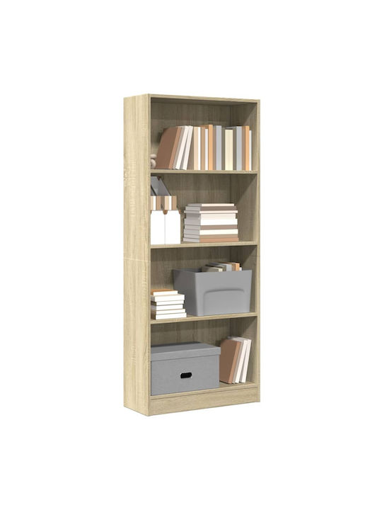 Bücherschrank Sonoma Eiche 60x24x143cm