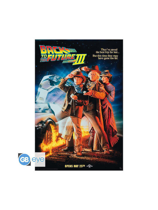 Back To Future 3 Плакат – Култов Филм – 91.5x61 См