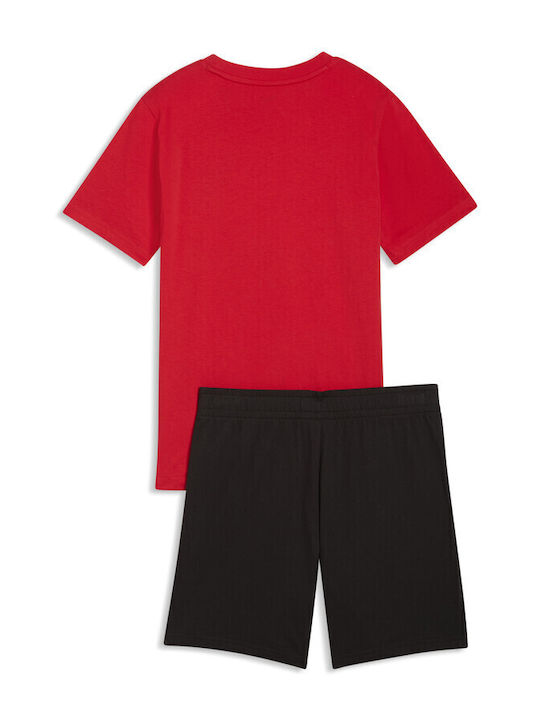 Kinderbekleidungssets mit Sommer-Shorts 2 Stück All Time Rot