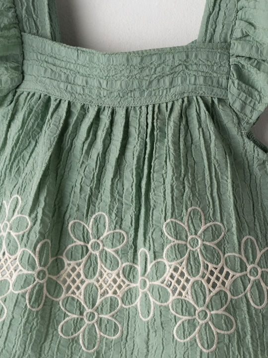 Evita Kids Set with Shorts Summer 2pcs Green