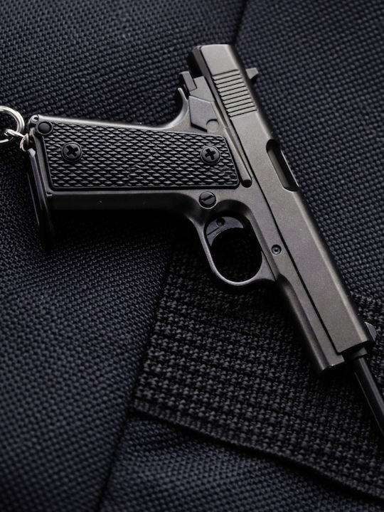 Μπρελόκ M1911 Ανθρακί – Μεταλλικό Mini Σετ Γεμιστήρα