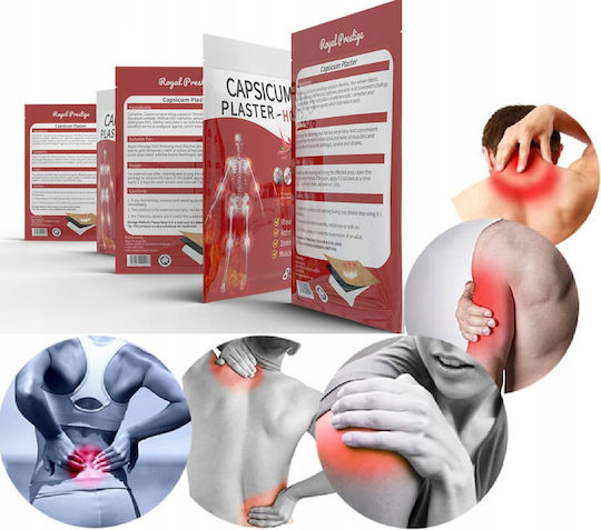 Royal Prestige Thermal Patches for Muscle Pain & Joints 8 Pieces
