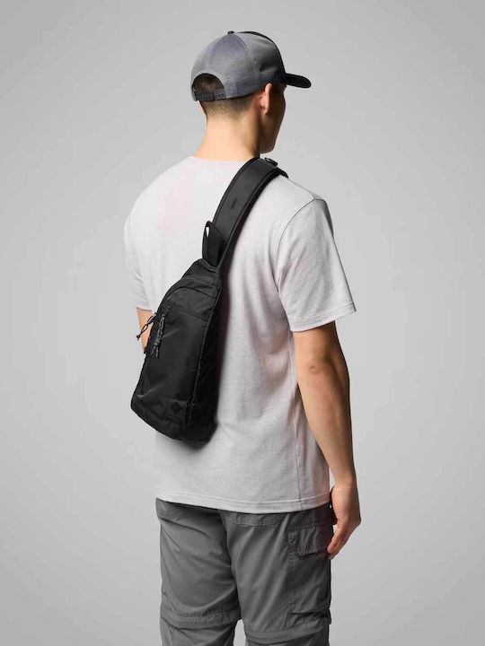 Herren Brusttasche Schwarz