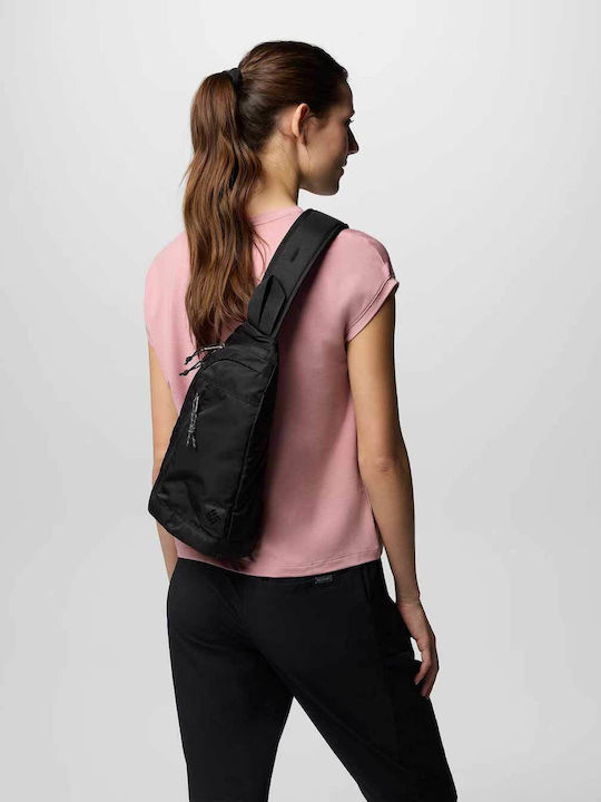 Herren Brusttasche Schwarz