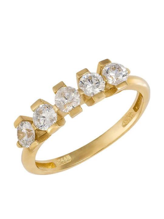 Damentagerring Gold 14K