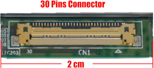 Οθόνη 15.3" Slim / IPS / LED / Touch / 60Hz 1920x1200 Matte για Laptop Lenovo Ideapad Slim 3 15irh10 15arp10 15q8x10 15ahp10 15irh10r 15iru10 1-SCR0704