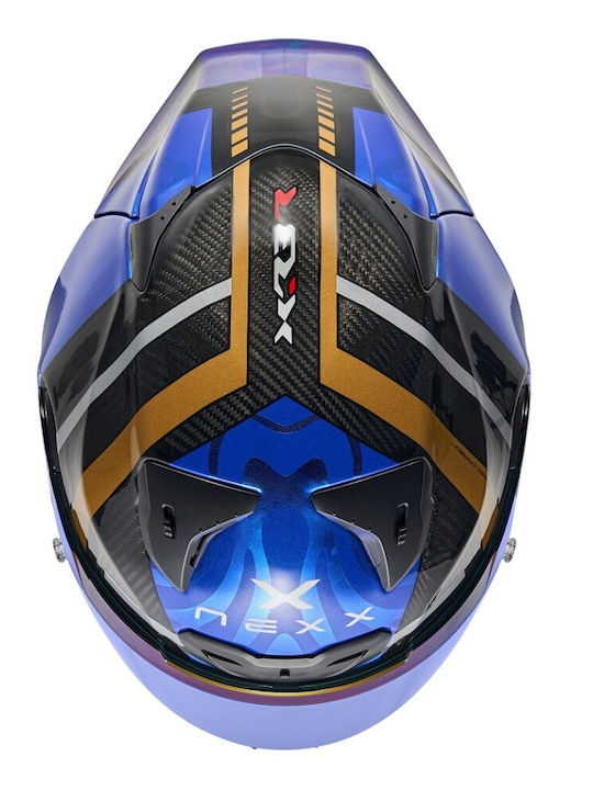 Nexx X.R3R Swirl Deep Blue Motorcycle Helmet Full Face ECE 22.06 / DOT 1350gr with Pinlock NEXX-01XR323489126