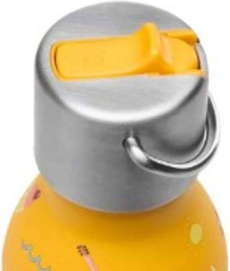 Qwetch Μπουκάλι Θερμός Ανοξείδωτο 350ml Honolulu Yellow