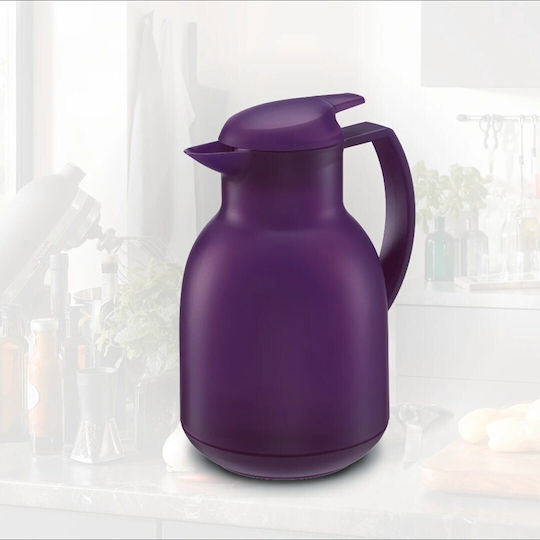 Leifheit Bolero Purple Thermos Bottle Plastic 1L Purple