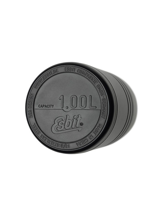 Esbit Majoris Inox Lunch Box Thermo Black 1lt