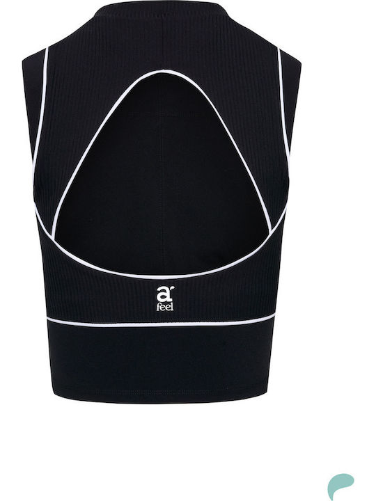 Crop Top Damă Negru