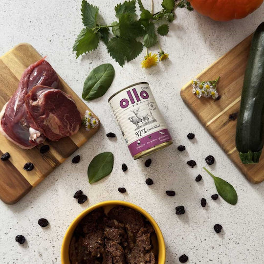 Dog Food Wet Food Dogs in Cans with Lamb and Beef Grain-Free 850gr