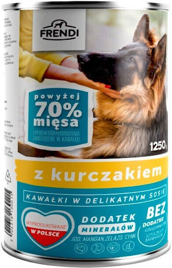 Frendi Puszka Dla Psa Z Kurczakiem W Sosie 1250 G