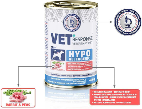 Dog Food Wet Food Dogs with Rabbit Grain-Free 400gr