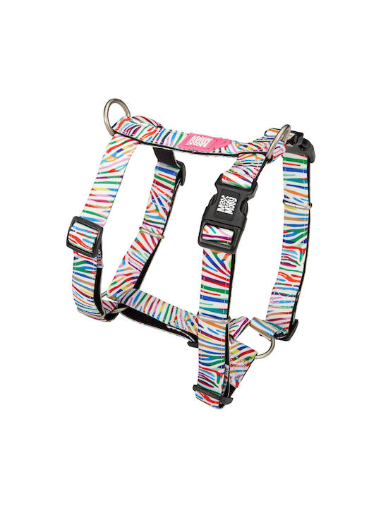 Max & Molly Нагръдник за куче Magic Zebra Medium 20мм x 53-69см ΜΜ01493