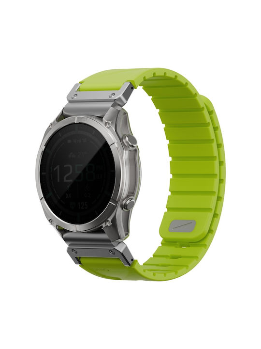 Uniq Fluo X Smart-fit Strap Garmin 22mm Lime Uniq Fluo X Smart-fit Strap Garmin 22mm Lime