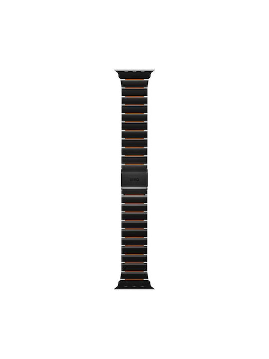 Uniq Silicone Strap Black (Apple Watch 44/45/46/49mm)