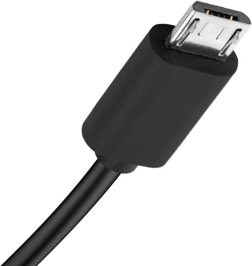 Grab 'n Go Usb-a To Micro Usb Cable 1m Must Havz Series Fast Charge Transfer Black