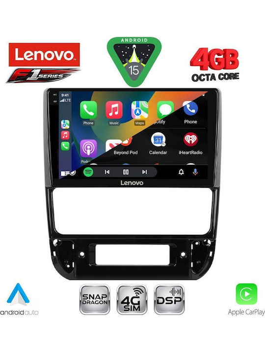 Lenovo Car Audio System for Peugeot 406 1998-2004 (Bluetooth/USB/WiFi/GPS/Apple CarPlay/Android Auto) with 9" Touch Screen