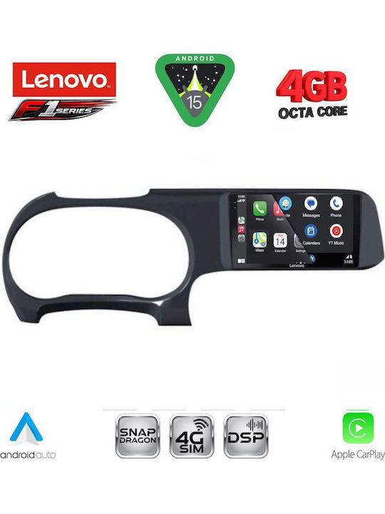 Lenovo Car Audio System for Hyundai i10 2020 (Bluetooth/USB/WiFi/GPS/Apple CarPlay/Android Auto) with 9" Touch Screen