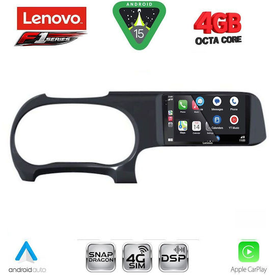 Lenovo Ηχοσύστημα Αυτοκινήτου για Hyundai i10 2020 (Bluetooth/USB/WiFi/GPS/Apple-Carplay/Android-Auto) με Οθόνη Αφής 9"