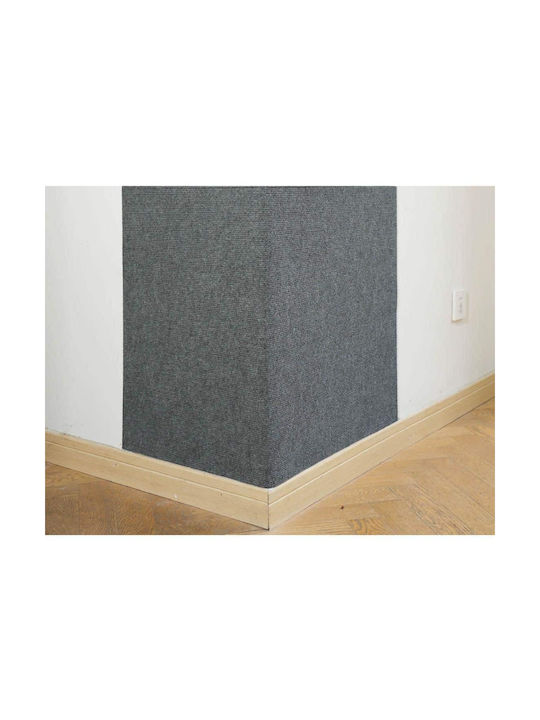 Animal Selbstklebende Tapete für Katzenschrammen Kratzbaum Gray Wandmontiert 60x200cm