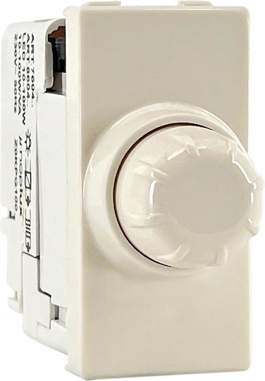 Geyer Recessed Universal Complete Dimmer Switch Rotary 100W White 760412S