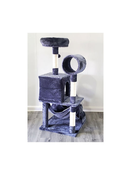 Animal Scratching Post Cat Trees Gray 4 levels 50x50x115cm