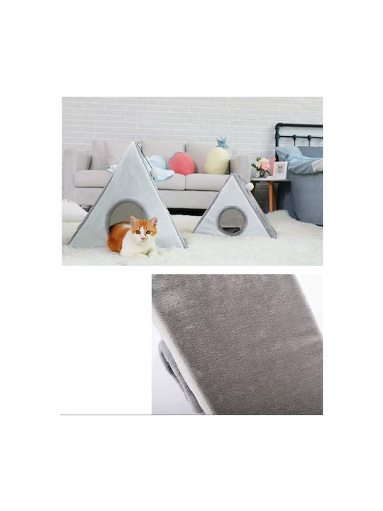 Animal Scratching Post Cat Trees Gray 50x25x50cm 25.08.15691