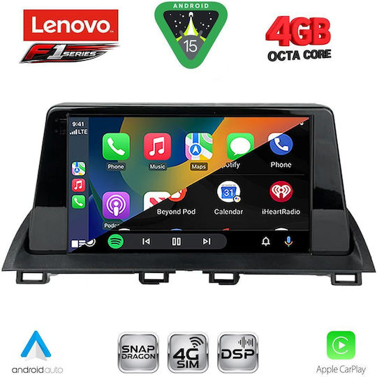 Lenovo Car Audio System for Mazda 3 2014-2019 Bluetooth USB WiFi GPS Apple CarPlay Android Auto with 9" Touch Screen