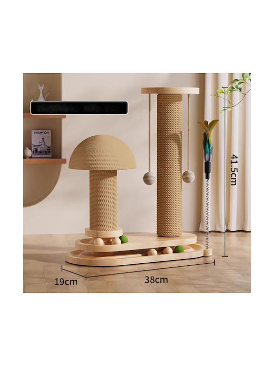 Animal Scratching Post 38x19x41.5cm 25.09.17008