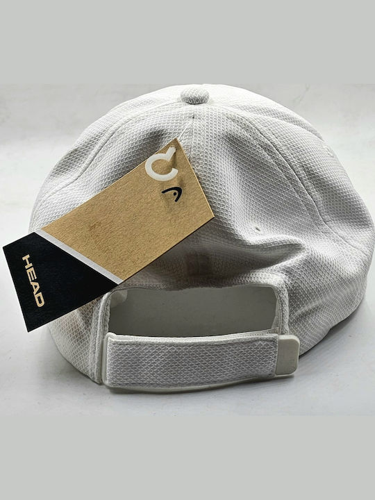 Head 287104 Performance Cap Καπελο 100% Πολυεστερ Λευκο