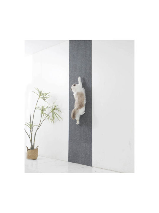 Animal Self-adhesive Cat Scratches Wallpaper Scratching Post White Wall Mounted 30x100cm