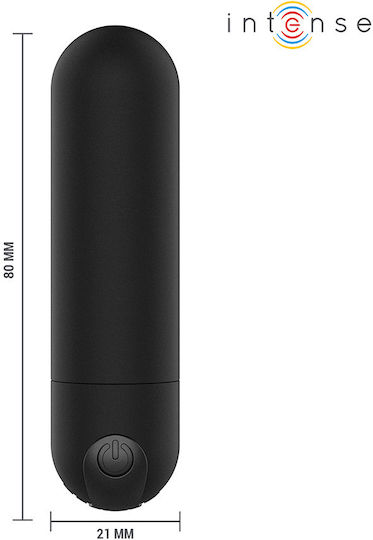 Intense Karen Mini Mini Δονητής Bullet Μαύρος