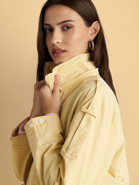 Women's Jacket for Winter Yellow